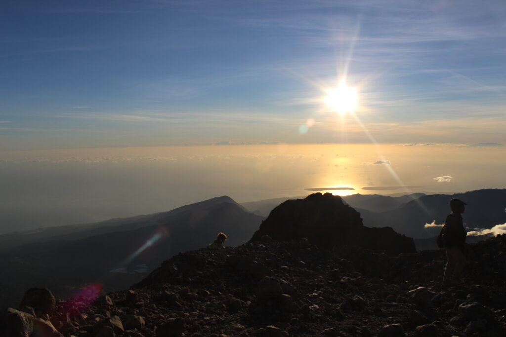 View Puncak Gunung Rinjani