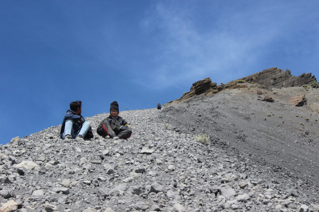 Jalur letter E Puncak Gunung Rinjani 1