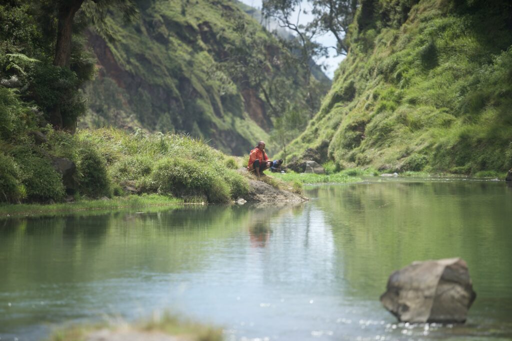 Mancing Di Danau Segara Anak