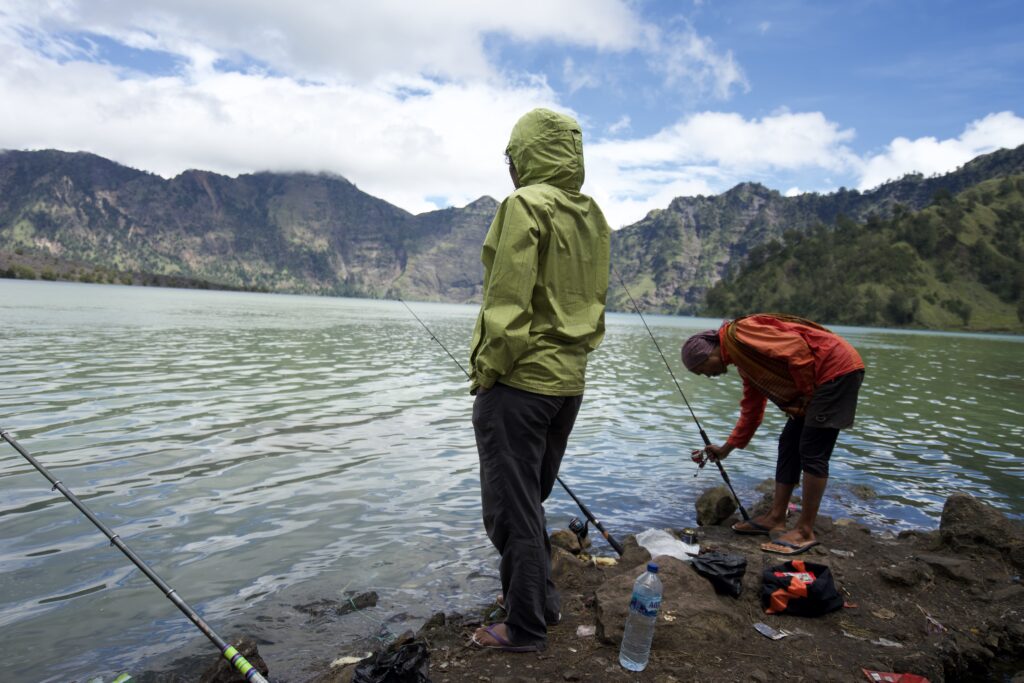 Mancing Di Danau Segara Anak 1